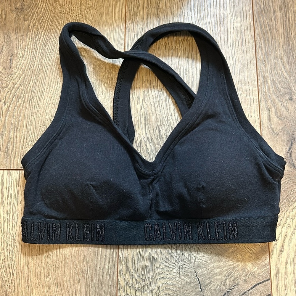 Calvin Klein black bra